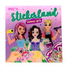 Детская книжечка с наклейками Детская книжечка с наклейками