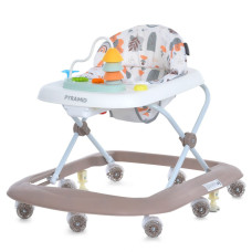 Детские Ходунки Pyramid ME 1217 Mocha, музыка, свет Детские Ходунки Pyramid ME 1217 Mocha, музыка, свет
