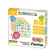 Детская настольная игра Умное Лото 