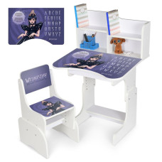 Детская Парта N 2071-24-1 высота 3 положения, со стульчиком