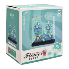 Детский Конструктор Ornament Flower 7377 в колбе, 343 детали
