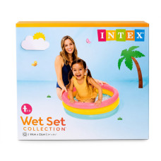 УЦЕНКА!!! Бассейн детский Intex 57107-UC 33 л, 61-22 см, 3 кольца, надувное дно УЦЕНКА!!! Бассейн детский Intex 57107-UC 33 л, 61-22 см, 3 кольца, надувное дно