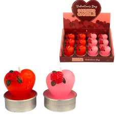 Декоративна свічка "Серце", MA25-862