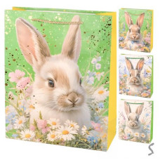 Пакет подарунковий паперовий L "Rabbit" 30*41.5*12см, R34563-L Пакет подарунковий паперовий L "Rabbit" 30*41.5*12см, R34563-L