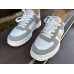 Женские кроссовки Ailaifa8823-grey Бело-серые