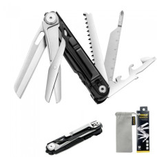 Мультитул Traveler MQ063G, многофункциональный инструмент 11 см Черный Мультитул Traveler MQ063G, многофункциональный инструмент 11 см Черный