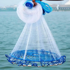 Кастинговая сетка для рыбака, Нейлоновая леска, балансировочные грузила