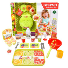 Набор Фастфуда, с вафельницей, BQ804A-3 Набор Фастфуда, с вафельницей, BQ804A-3