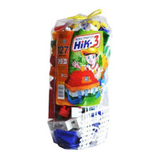 Конструктор детский "НИК-3", 127 дет