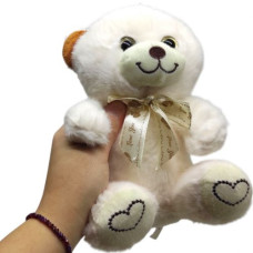 Мягкая игрушка "Мишка романтик", 20 см (БЕЛЫЙ) Мягкая игрушка "Мишка романтик", 20 см (БЕЛЫЙ)