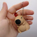 3D Брелоки "CAPYBARA KEYCHAIN ​​/ КАПИБАРА, БОЛЬШАЯ", Keychain, 3D печать