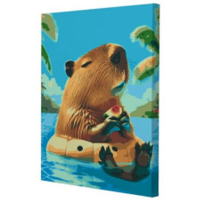 КАРТИНА ПО НОМЕРАМ "Море" 40*50 см