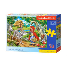 Пазлы "Красная шапочка", 70 элементов
