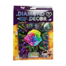 Набор для творчества "Diamond Decor: Алмазная роза" Набор для творчества "Diamond Decor: Алмазная роза"