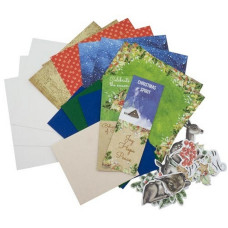 Набор для создания 3-х рождественских открыток Набор для создания 3-х рождественских открыток