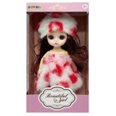 Детская игровая кукла 1361-10 шарнирная, размер 15 см