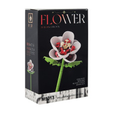 Конструктор детский Flower M5026-13 элементы для создания стебля и лепестков