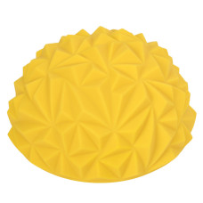 Полусфера массажная балансировочная Bambi MS 4959(Yellow) текстурная поверхность, 16,5х7 см