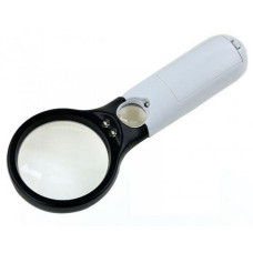 Ручная увеличительная лупа с двумя линзами и подсветкой 6902C Ручная увеличительная лупа с двумя линзами и подсветкой 6902C