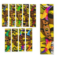 Ніж дерев'яний "Керамбіт двійний", NKD-30