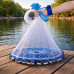 Рыболовная сеть для ловли рыбы FISH NET 0240 2,5 м кольцо 45 см удобная и компактная модель Рыболовная сеть для ловли рыбы FISH NET 0240 2,5 м кольцо 45 см удобная и компактная модель