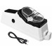 Электрическая точилка для ножей Electric Knife Sharpener от USB, Белый / Профессиональная электроточилка / Ножеточка