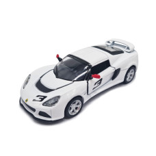 Инерционная машинка Lotus КТ5361W металл, масштаб 1:32 (Белый)