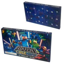 Адвент-календар з фігурками" Minecraft" 24 фігурки, QC-0024 Адвент-календар з фігурками" Minecraft" 24 фігурки, QC-0024