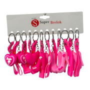 Брелок "Туфелька+ серце Барбі", 3191