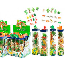 Іграшковий набір пластикових тварин 21*16*24см, 003-004