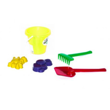 Песочный набор "Бамсик малый" (желтый)