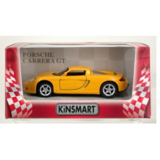 Машинка KINSMART "Porsche Carrera GT" (желтая)