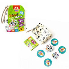 Игра в мешочке "Хлоп! Хвать!", укр Игра в мешочке "Хлоп! Хвать!", укр