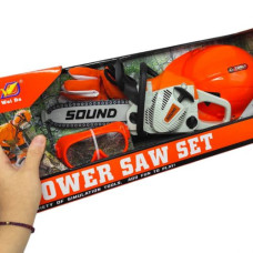 Набір інструментів (4 елементи, звук, ланцюгова пила, каска, окуляри, рукавички) Набір інструментів (4 елементи, звук, ланцюгова пила, каска, окуляри, рукавички)