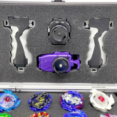 Набір бейблейдів у валізі