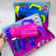 Пістолет з мильними бульбашками (РОЖЕВИЙ)