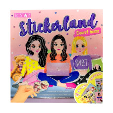 Детская книжечка с наклейками Детская книжечка с наклейками