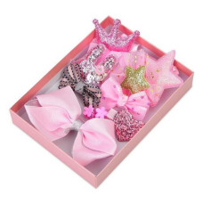 Набор аксессуаров для волос YG0058(Pink) 10 заколок в комплекте Набор аксессуаров для волос YG0058(Pink) 10 заколок в комплекте