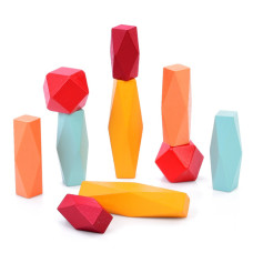 Детская деревянная игра-балансир MD 1896, 10 фигурок Детская деревянная игра-балансир MD 1896, 10 фигурок