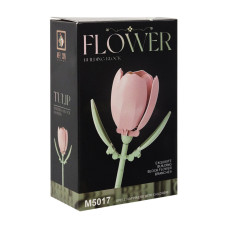 Конструктор детский Flower M5026-17 элементы для создания стебля и лепестков