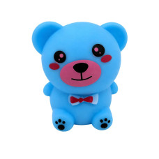 Детская антистресс-игрушка Яркий Мишка sa1673(Blue) 6 см
