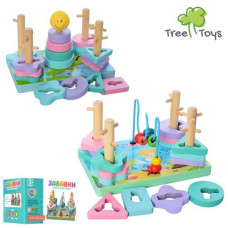 Дерев'яна іграшка "Геометрика", MD 2112