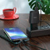 Зарядное устройство HOCO C82A Real power два USB порта Lightning со встроенным кабелем Чёрный