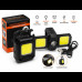 Аккумуляторный LED фонарь-брелок WJ 808 COB 1000LM USB Type-C с магнитом открывалкой 5 режимов двойной