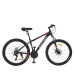 Велосипед MTB2602-2, 26 дюймов, алюминиевая рама 13 Shimano 21SP черно-красный