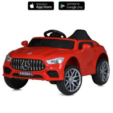 Дитячий електричний автомобіль, червоний колір, M 4823EBLR-3