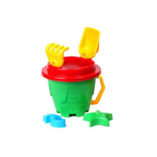 Набор песочный "Замок Технок", зелёный