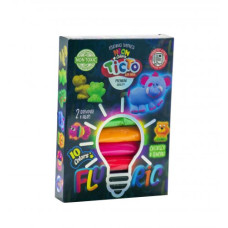 Набор для лепки "Fluoric", 10 цветов (укр) Набор для лепки "Fluoric", 10 цветов (укр)