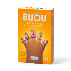 Набор самозастывающего пластилина "Bijou: Сладкие кольца"