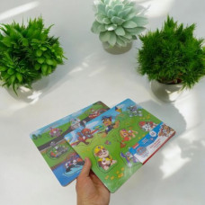 Деревянная игрушка "Щенячий патруль", пазлы-вкладыши